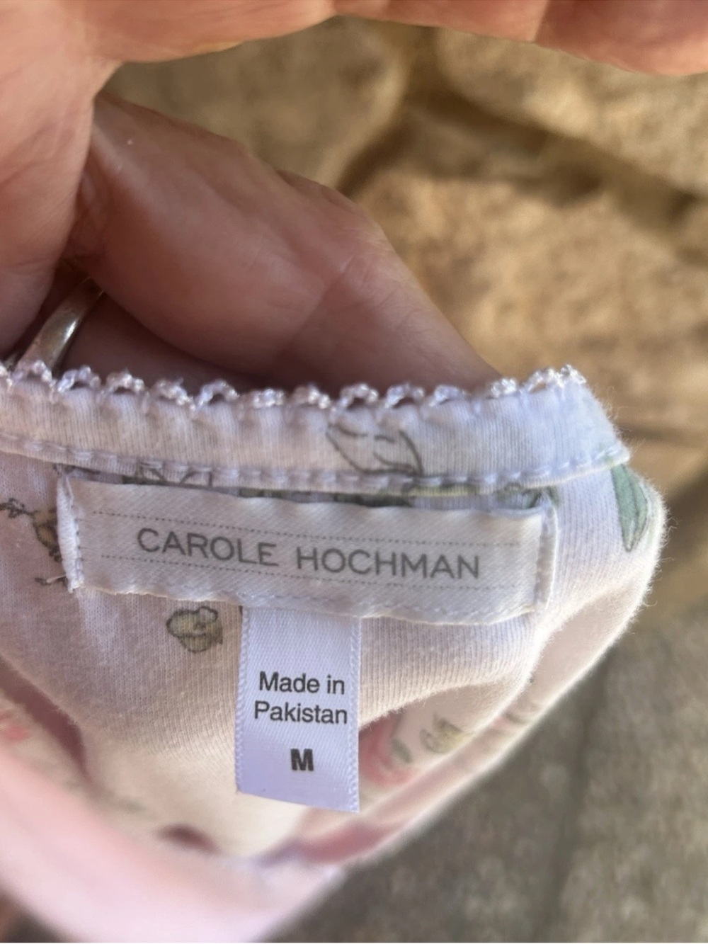 CAROLE HOCHMAN Sleeveless Nightgown Size MEDIUM - Picture 4 of 7